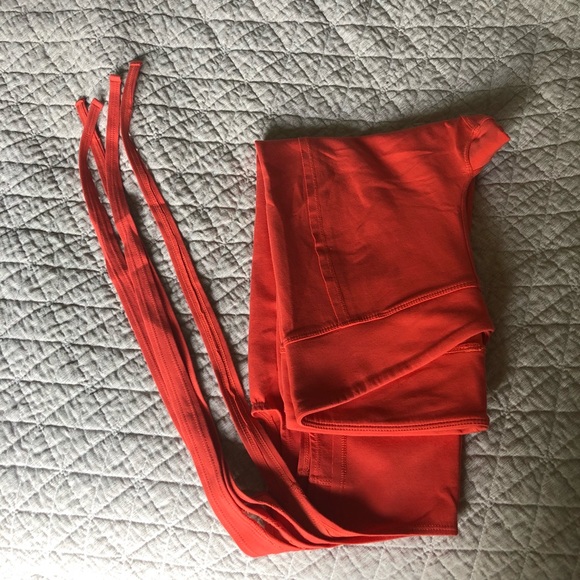 Coral Free People Leggings 🌺 - Picture 2 of 4